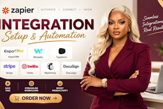 zapier integration espocrm workato typeform stripe twilio mailchimp docusign