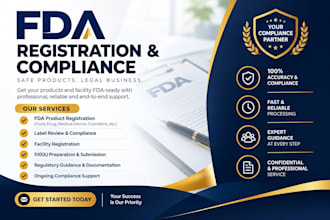 fda registration and compliances fda us agent fda product listing label review