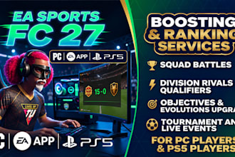 complete ea fc objectives, rivals, squad battles, live events, evolutions