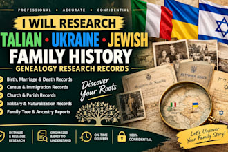 research italian ukraine jewish family history genealogy research records