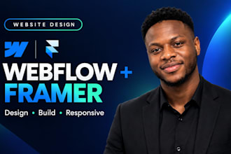 design webflow website, webflow expert, figma to webflow, framer website, framer