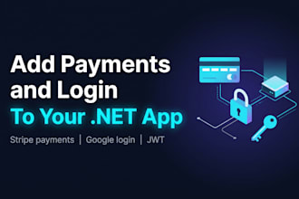 integrate stripe payments or google login into your asp net core app