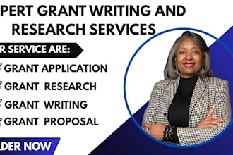 do grant application, grant writing, grant proposal and grant research