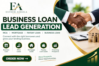 business loan leads mca mortgage payday loan lead generation business loan