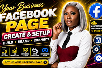 create and setup facebook business page