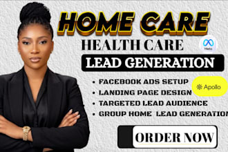 generate targeted home care, healthcare and elderly care leads