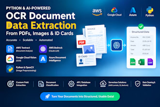 do ocr data extraction from PDF and invoices with python and AWS bedrock