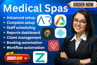 setup medical spas zenoti aesthetic record aestheticspro patientnow pabau