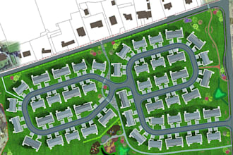 design property site plans, real estate maps, land layouts and location map