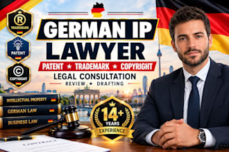 be your german IP lawyer for trademark, patent and copyright advice for startups