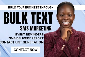 send bulk SMS message marketing, text message marketing SMS blast and bulk SMS