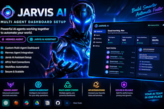 jarvis ai multi assistant agent dashboard setup hermes agent bot muse code aider