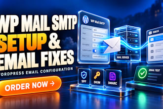configure wp mail SMTP and fix wordpress email delivery website development