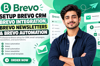setup brevo crm brevo integration, brevo newsletters and brevo automation