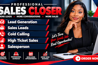 generate leads cold calling and high ticket sales