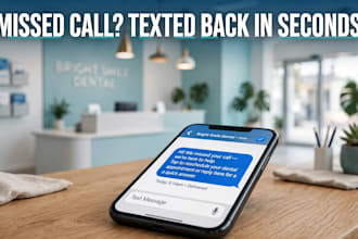 build an ai missed call textback system for your clinic