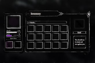 create professional roblox UI, gui for you, game ui