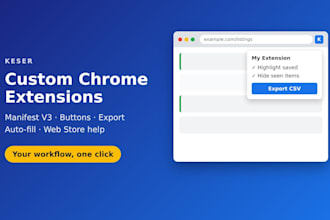 build a custom chrome extension for your workflow
