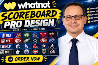 design whatnot custom scoreboards and animated transitions obs scoreboards brb