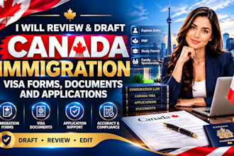 help organize canadian visa, express entry and immigration legal documents