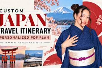 create a personalized japan travel itinerary with local tips