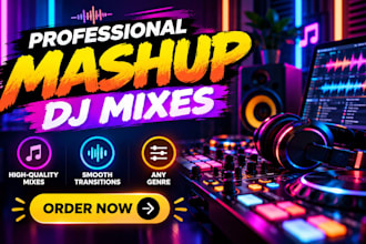 deliver high energy dj sets with custom mashups and edits