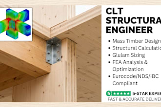 be your clt structural engineer for mass timber design and calculations