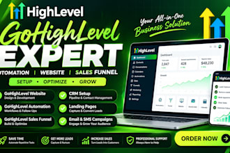 be your go high level expert for gohighlevel automation, gohighlevel website