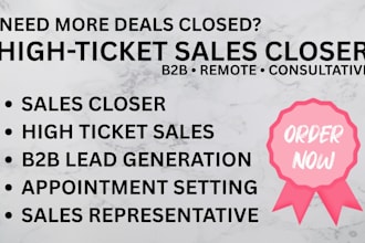 commission based sales closer sales rep salesperson appointment setter