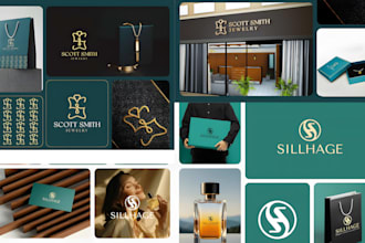 do business logo identity minimalist branding kit design brand style guide