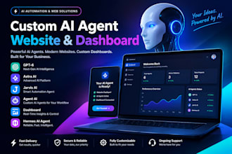 gpt 6 astra ai website build jarvis ai agent ai dashboard custom hermes ai agent