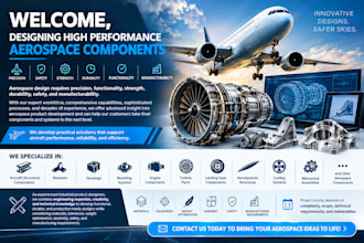 design high performance aerospace, and automotive components using 3d cad