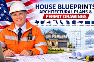draft professional texas and ohio residential building permit drawings plan