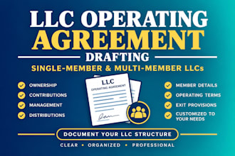draft llc operating agreements