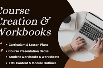 create online course content, curriculum, and upload to kajabi or teachable