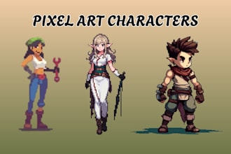 make pixel art animation pixel sprite sheet pixel art character 2d game assets