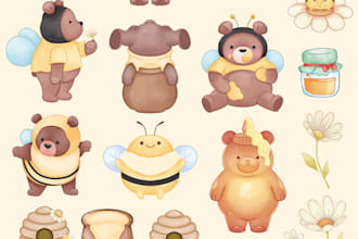 draw you a little themed clipart