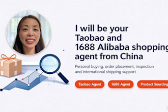be your taobao and 1688 alibaba shopping agent from china