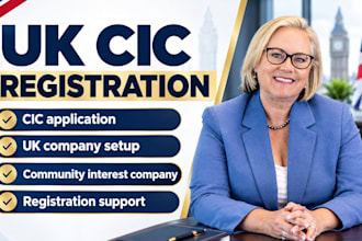 register UK charity cic nonprofit charity commission application setup