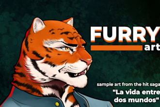 draw your fursona or furry oc, nsfw or sfw
