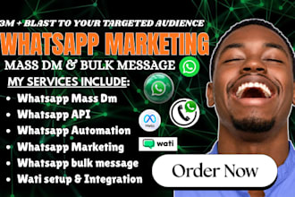 do whatsapp marketing, whatsapp business setup and campaigns