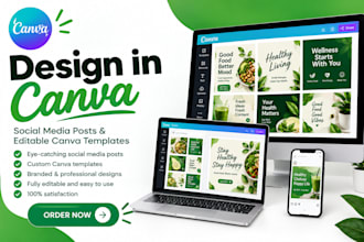 design canva social media posts and editable canva templates