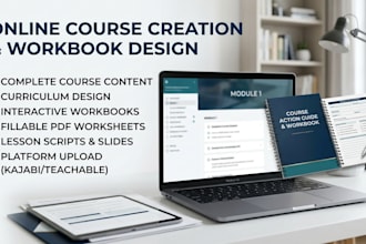 design interactive course workbooks, lead magnets, and fillable pdfs
