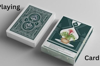 design custom playing cards, deck card, tuck box, card game, board game