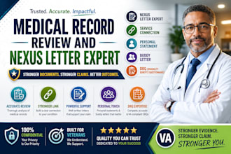 organize medical records and prepare document summary