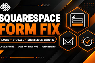 fix squarespace contact forms, email and submission errors on sqaurespace