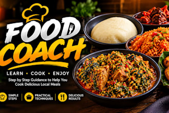 teach you how to make sweet food iyon and semo and egusi