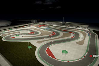 build your custom karting track, kart circuit and go kart mod for assetto corsa