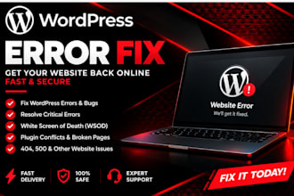 fix german wordpress white screen errors, critical issues, website problems fast