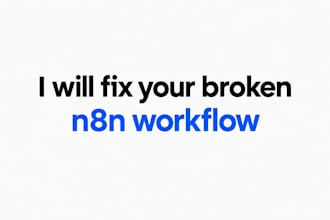 fix your broken n8n workflow and return a working file